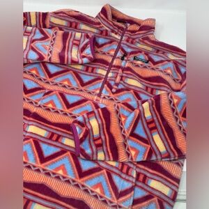 Southern Marsh Aztec Pullover Fleece Women’s 1/4 Zip Sz Small Outdoors Soft G2